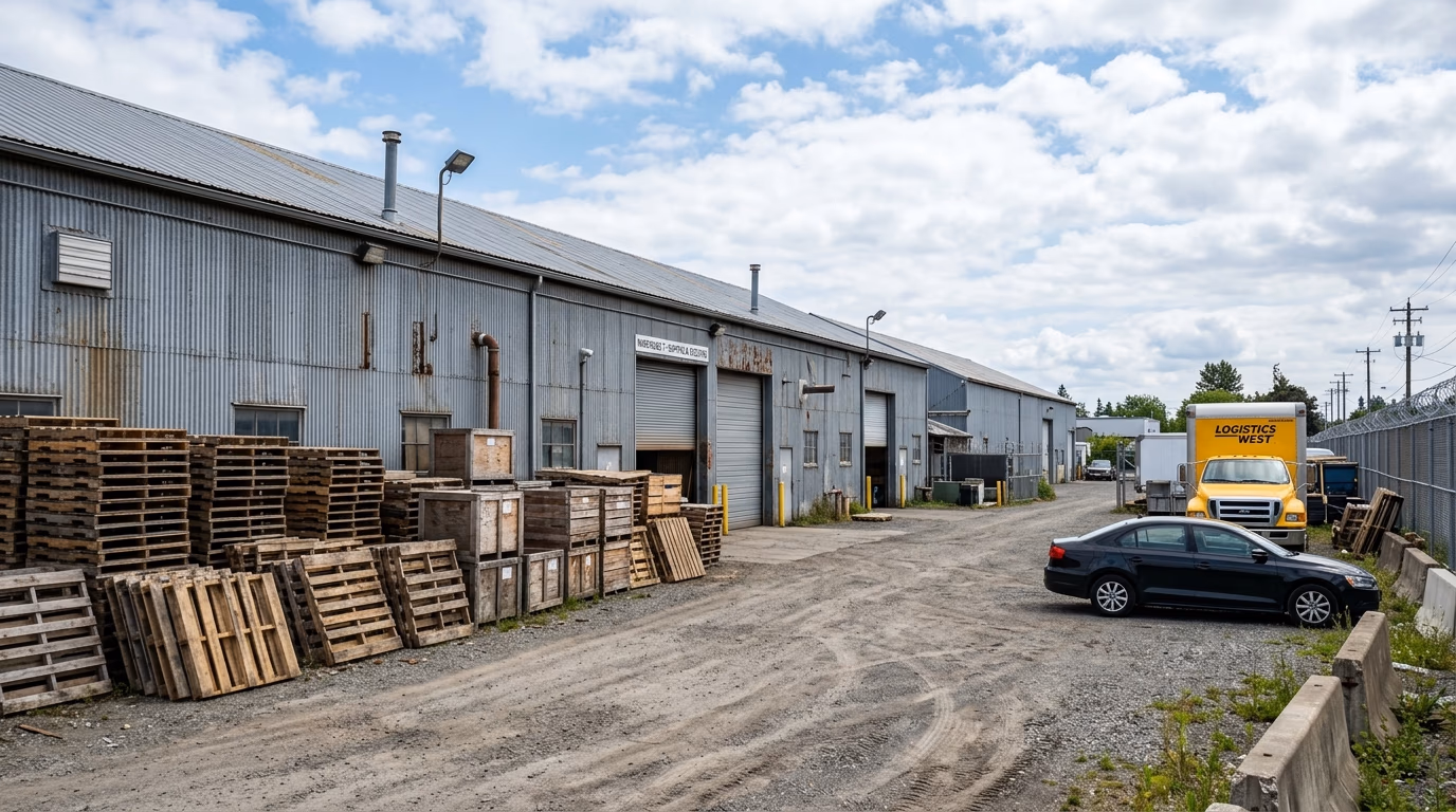 Banon warehouse and production facility