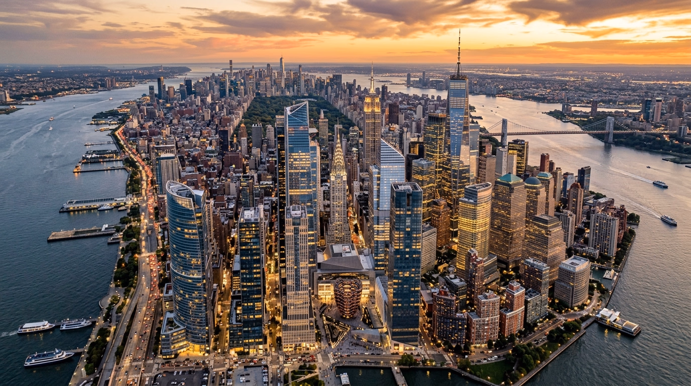 Modern architecture and city skyline